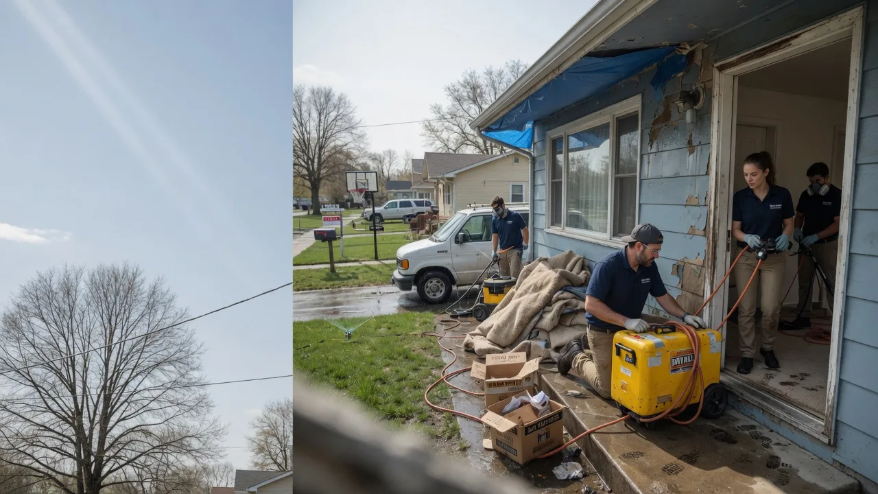 Basement Flood Cleanup in Gracemont, OK near me